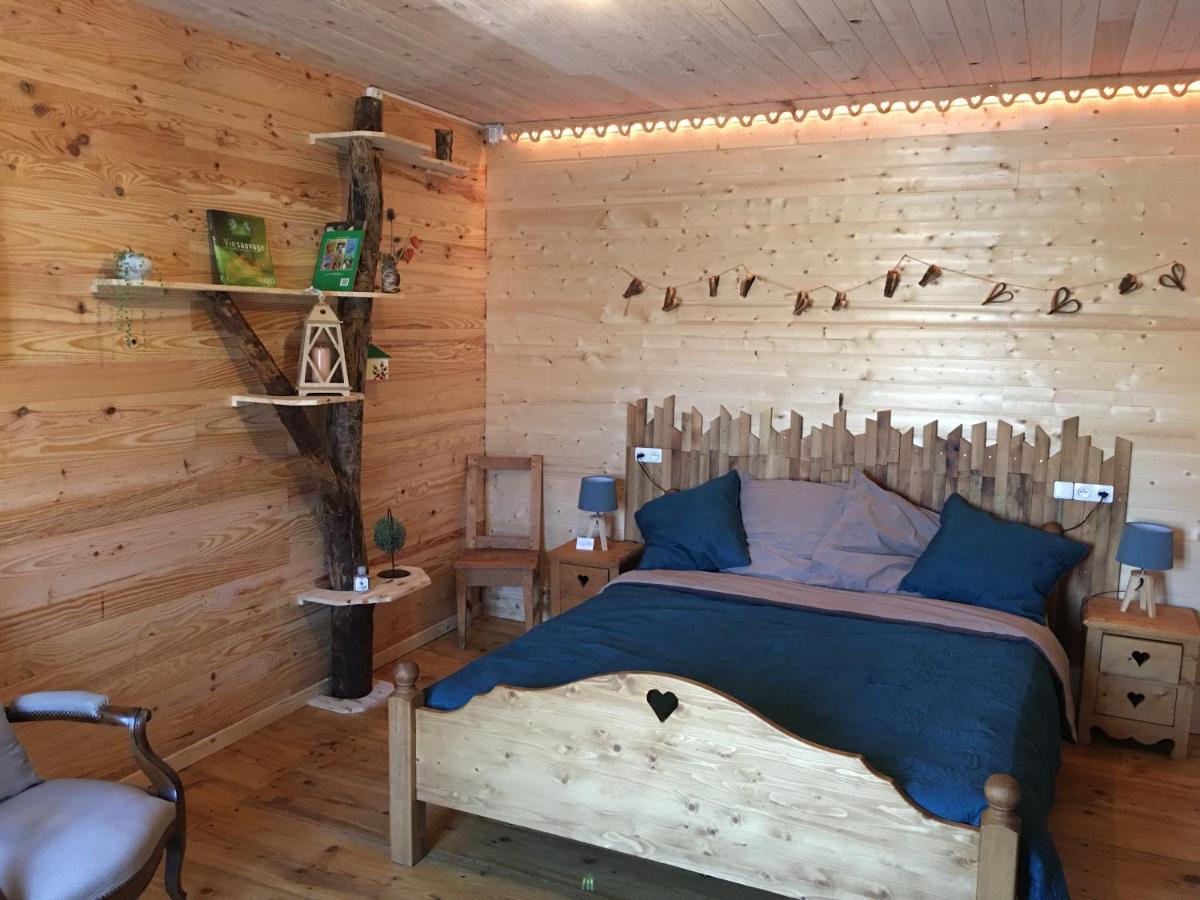 Les 3Crokignols, Maison D'Hote Familiale. Saffloz Exteriör bild