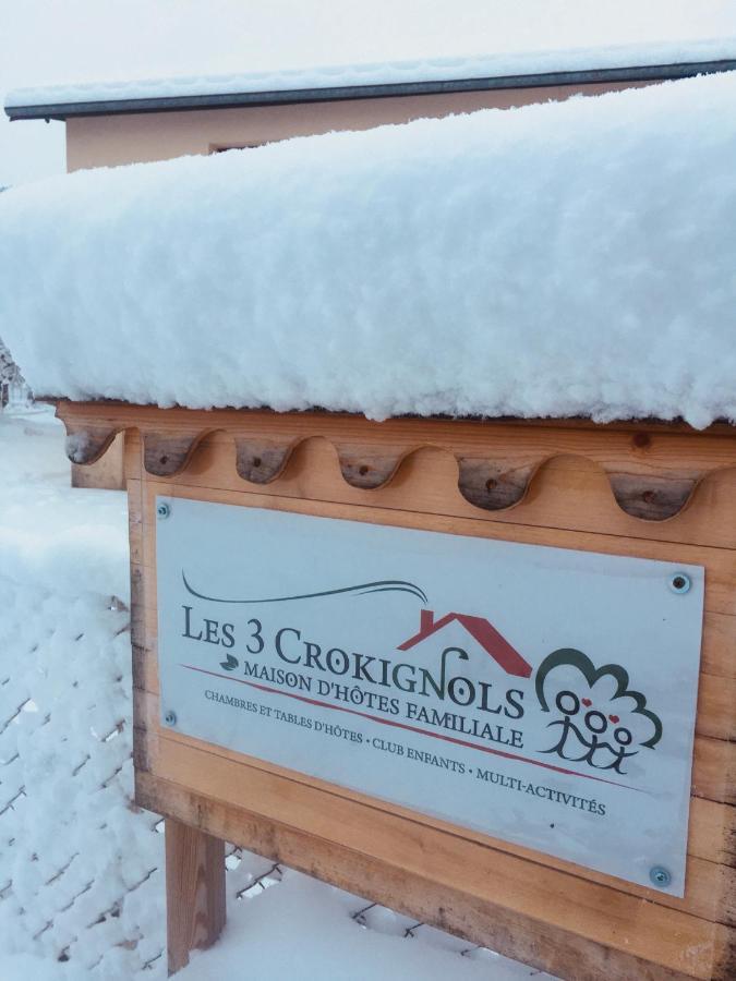 Les 3Crokignols, Maison D'Hote Familiale. Saffloz Exteriör bild