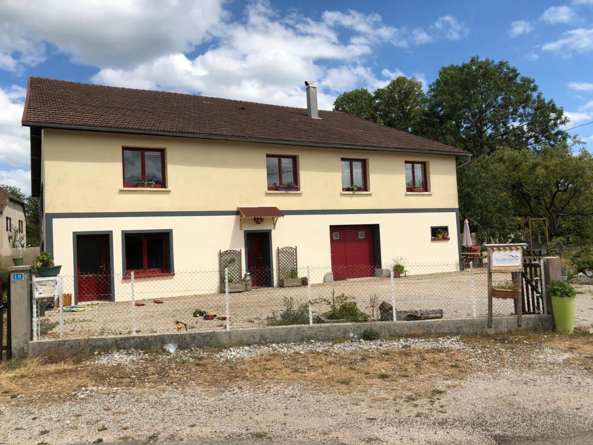 Les 3Crokignols, Maison D'Hote Familiale. Saffloz Exteriör bild